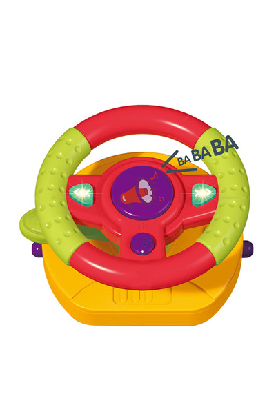 Picodino Volan interactiv pentru bebelusi Ibi Inn – cu lumini si sunete, 18 l...