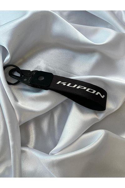 CEBECİOTO 15 cm Coupon Black Cloth Keychain ​​Quality Auto -Moto Accessories Double Sided Printing