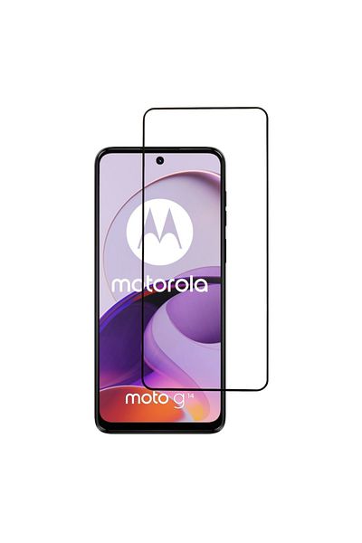 OEM Folie de sticlă pentru Motorola G14 - Lipici complet