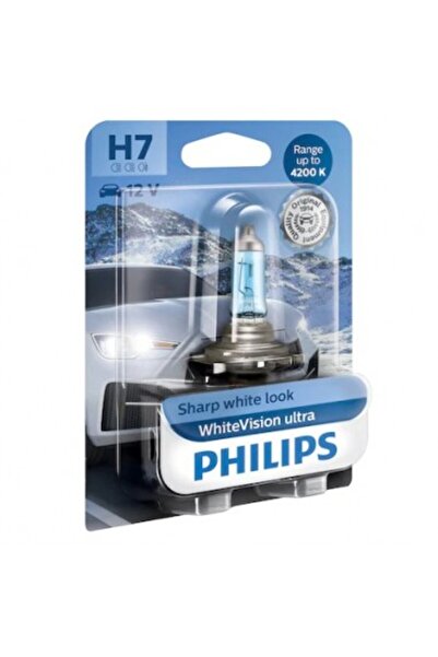 Philips Bec auto Philips H7 White Vision Ultra, 12V, 55W