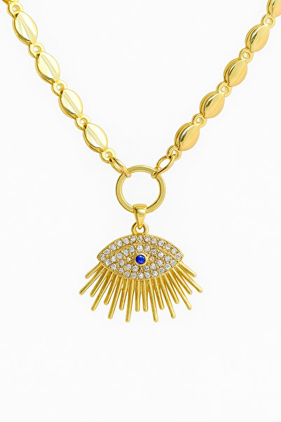 Venus Design Çelik Arpa Zincir Nazar Kolye