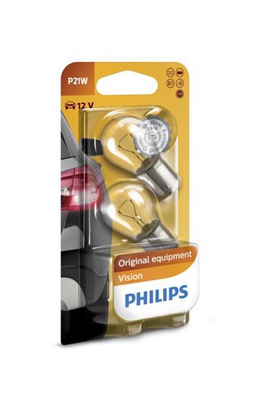 Philips Set de 2 becuri P21W 12V Ba15s Blister Philips