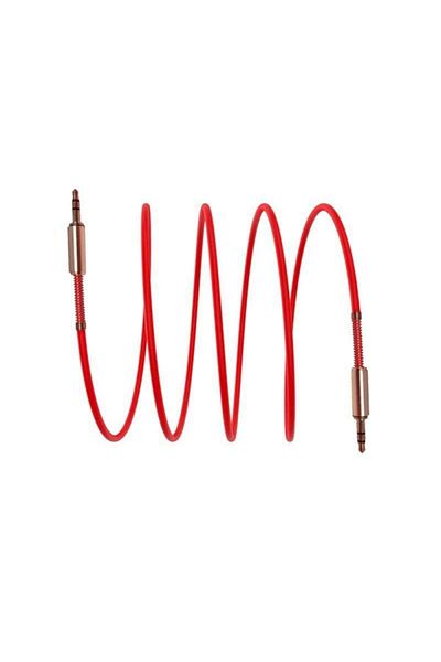 SIKS ® Audio Cable, 3.5 mm Jack plug, fast transmission, multiple compatibility, red