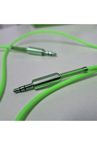 SIKS ® Audio Cable, 3.5 mm Jack plug, fast transmission, multiple compatibility, green