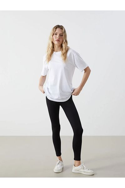 LC Waikiki Xside Black Elastic Waist Women's Leggings