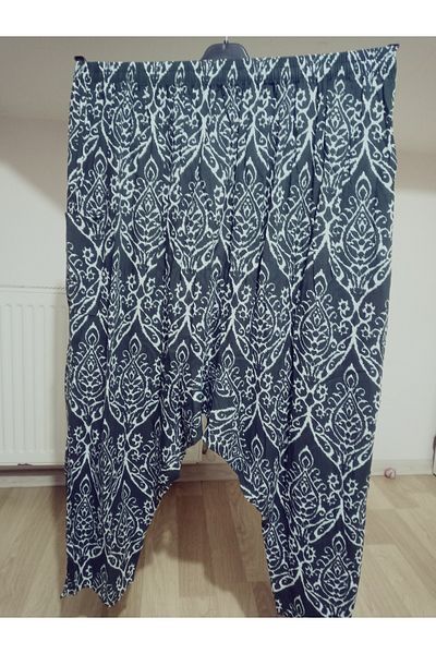 hoaryage Viscose Press Fabric Floral Patterned Shalwar with Pockets 100% Cotton 38 Size up to 100 kg