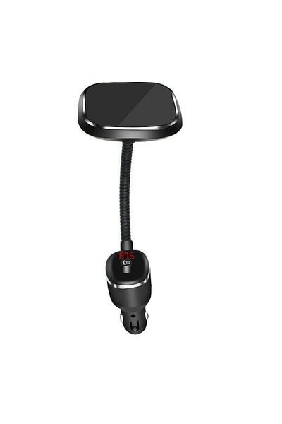 SIKS Modulator FM auto W1, 2x USB, Bluetooth, încărcare wireless pentru telefon