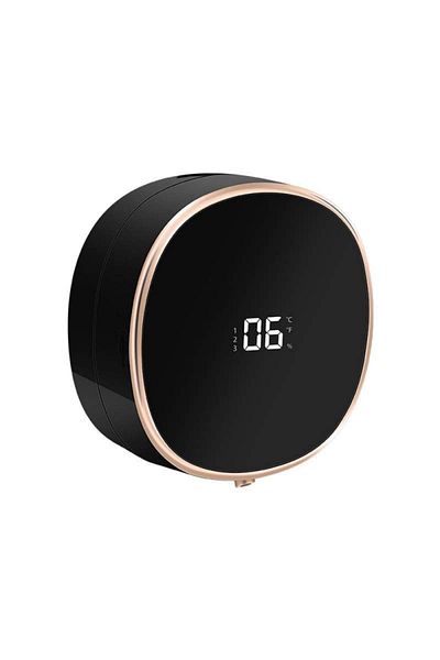 SIKS Automatic Electric Soap Dispenser with Display and Motion Sensor, ABS, 300 ML Liquid Capacity
