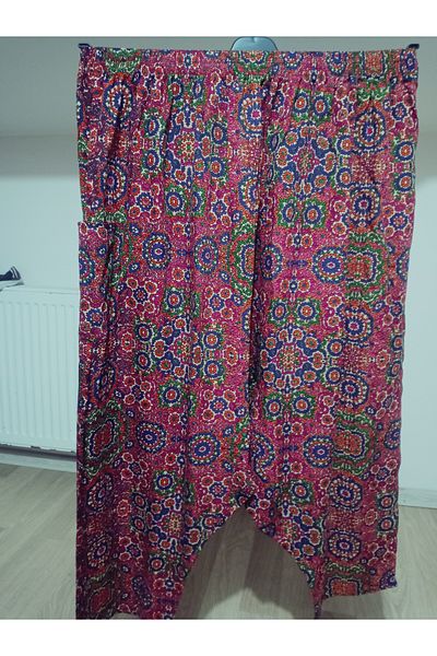 hoaryage Viscose Press Fabric Floral Patterned Shalwar with Pockets 100% Cotton 38 Size up to 100 kg