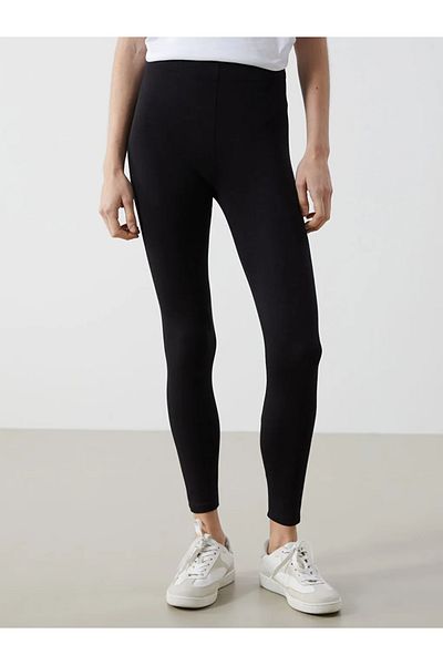 LC Waikiki Xside Black Elastic Waist Women's Leggings