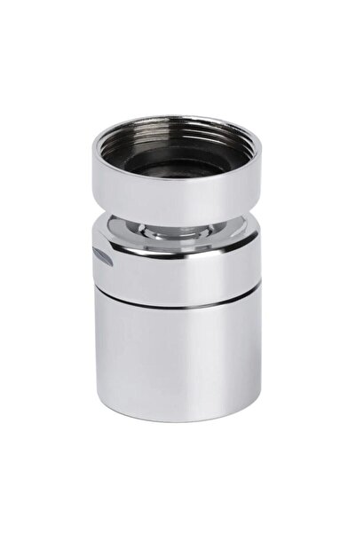 Genel Markalar TR KALİTE Krom Prinç Oynar Başlıklı Perlatör FİLİTRELİ MUSLUK UCU 360 DERECE DÖNER PERLATÖR İÇTEN D