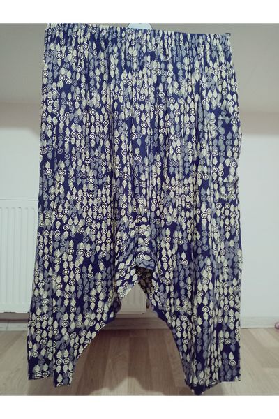 hoaryage Viscose Press Fabric Floral Patterned Shalwar with Pockets 100% Cotton 38 Size up to 100 kg