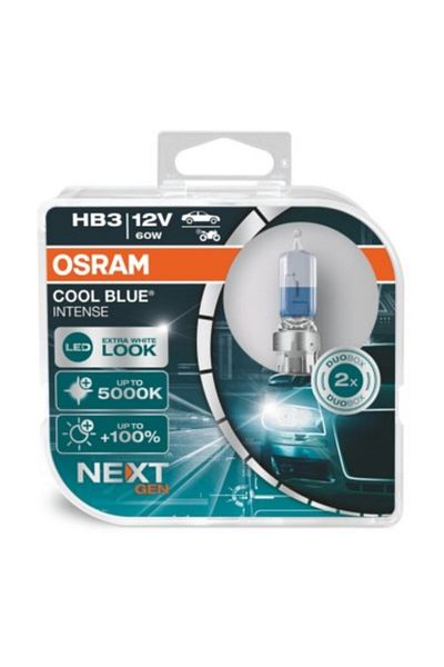 Osram Set de 2 becuri HB3 CoolBlue Intense Osram NextGen 12V 60W