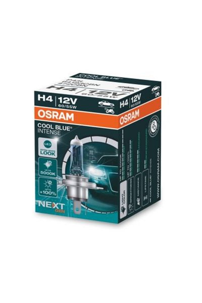 Osram Bec auto H4 Osram Cool Blue Intense Next Gen +100% 12V 60/55W