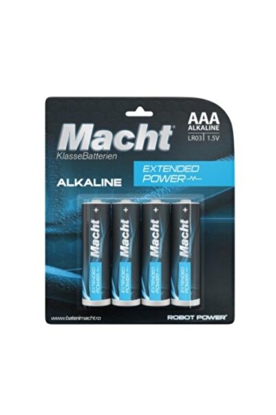 Machtape Μπαταρία αυτοκινήτου Macht AAA / LR3 σε συσκευασία 4 μπαταριών