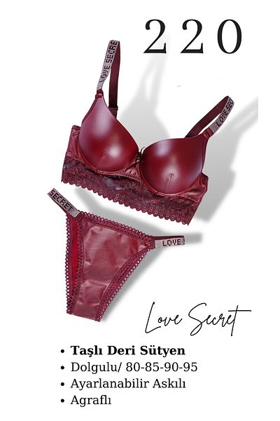 Star SET SUTIEN MURAYS FEMEII STONE LEATHER