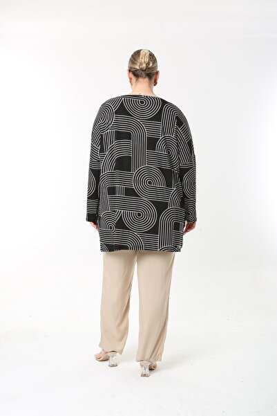 XL Modam Women's Summer Long Sleeve Plus Size Tunic