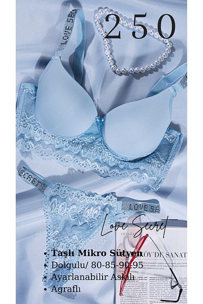 Star Murays Women's Stone Micro Bra Set