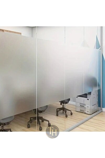 Elioure CN Kendinden Yapışkanlı Buzlu Cam Filmi 60cm-5 Metre Cam Kumlama Foly...