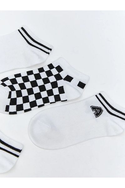 LC Waikiki Lcw kids mixed patterned boy's booties socks 5-pack