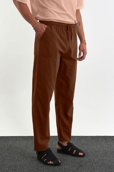 Malerind Hambez Sports Sweatpants Άνετη εφαρμογή Λινό Μοντέλο Unisex Μοντέλο Malerind Εύρος μεγεθών (M-6XL)