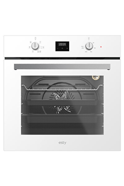 Esty AEF6603W02 ESTY 60 CM BEYAZ MULTİFONKSİYON ANKASTRE FIRIN