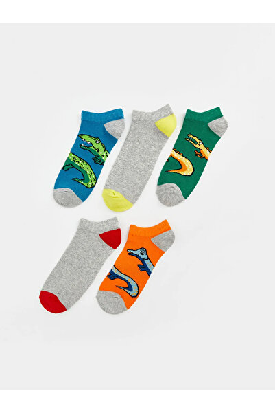 LC Waikiki LCW Kids смесени мотиви момчешки чорапи, 5-пакет