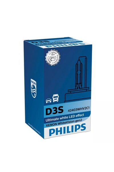 Philips Bec xenon D3S 42V 35W White Vision PHILIPS