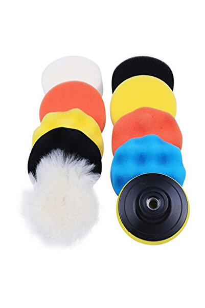 OEM Kit profesional de lustruit auto, set 10 piese + adaptor burghiu, set de ...