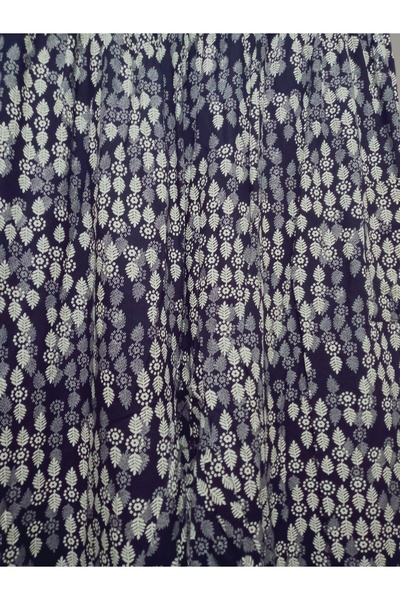 hoaryage Ύφασμα βισκόζης με μοτίβο λουλουδιών με τσέπες φαρδύ 100% βαμβάκι 38 μέγεθος έως 100 κιλά