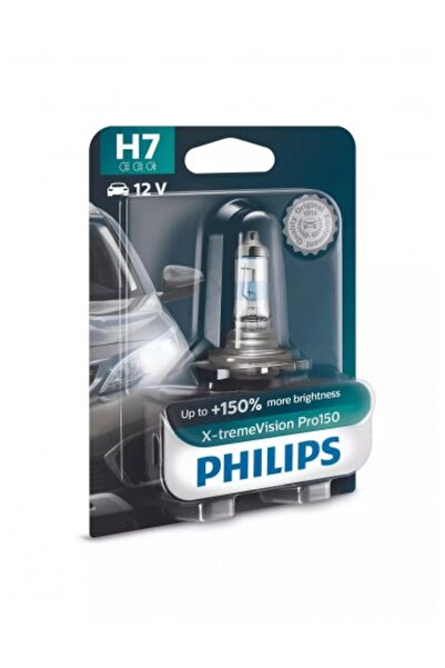 Philips Λάμπα αυτοκινήτου Philips H7 X-TREME VISION PRO +150% 12V 55W