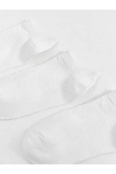 LC Waikiki Lcw Kids White Basic Boy Booties Socks 5 Pcs
