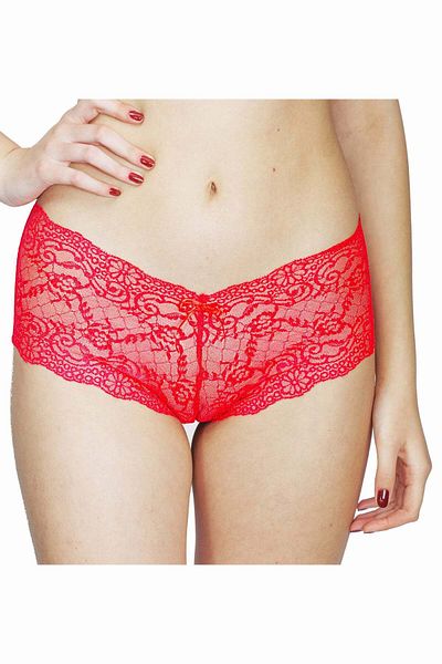 BLD by Exclusive IRIS red lace boxer briefs, BLD by Exclusive