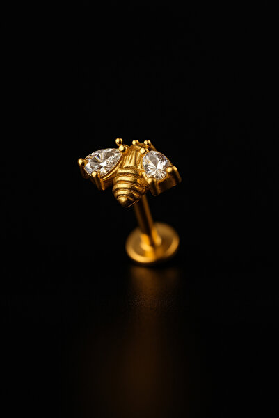 depozoom 316l Cerrahi Çelik Kıkırdak Tragus Ve Tüm Kulak Bölgesine Uygun ARI ...