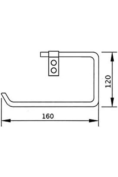 STOREMAX Jvnnastore Pc1250 Casper Paper Holder 646268