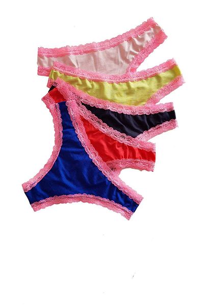 BLD by Exclusive Brazilian panties, lace, satin bows, Laurette, red, BLD by Exclusive