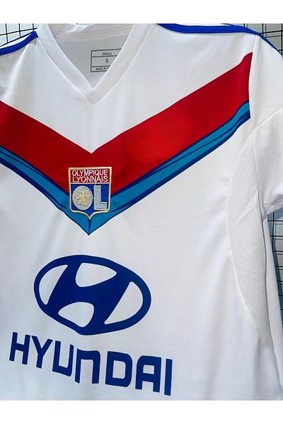 Lion Spor Lyon FC 2013-14 Σεζόν χωρίς όνομα ρετρό ποδοσφαιρική φανέλα
