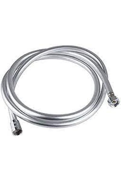 STOREMAX MU-ARTSHOP Γκρι ανοξείδωτος σωλήνας ντους PVC ποιότητας που δεν σπάει και δεν έκρηξη - Υψηλής ποιότητας πολυτελής ντουζιέρα Spir