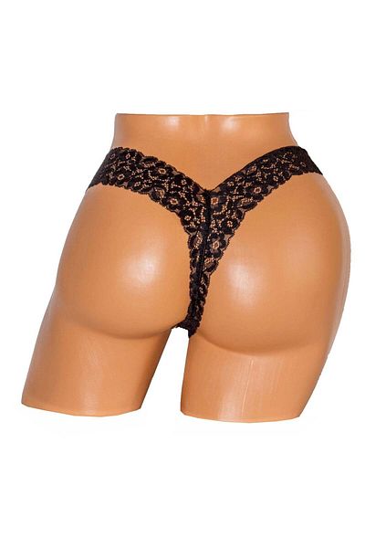 BLD by Exclusive Brazilian panties, lace, ANA, black, BLD by Exclusive