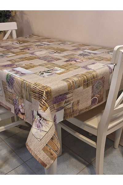 Başak Ev Tekstili Fiber Pvc Oilcloth - Σκουπιζόμενο τραπεζομάντιλο με σχέδια