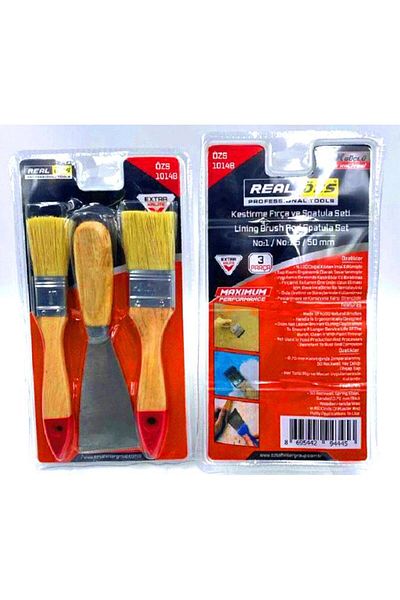 STOREMAX Jvnnastore 3 Pieces Spatula50Mm- Cutting Brushno-1-1.5Set 646268