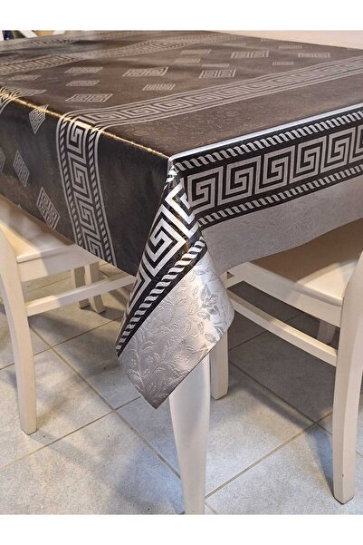 Başak Ev Tekstili Fiber PVC Oilcloth - Patterned Removable Tablecloth