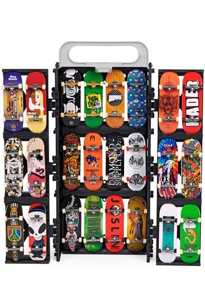 STOREMAX Sellbuystore Deck Transformable Game and Exhibition Ramp Set and Carry with Special Finger Skateboard
