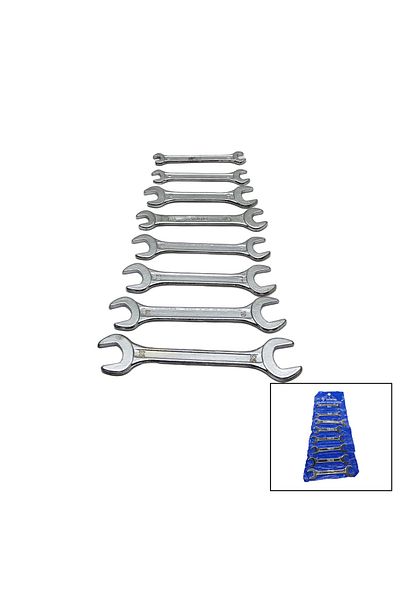 STOREMAX Muartshop 8 Pcs Open Mouth 6-22mm Key Set 871301
