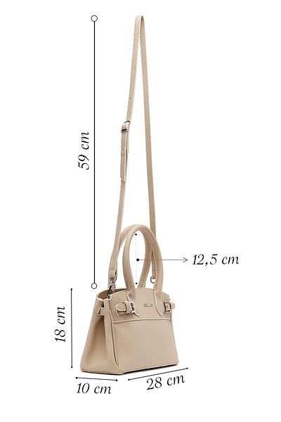 Derimod Women's Mink Long Strap Classic Shoulder Bag 25Sbd2023Ft