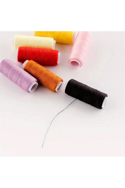 Generic 24Colors Sewing Spools,Yarn Threads Suitable for Home Sewing,Clothing&Fabric Repairs Hand Embroidery