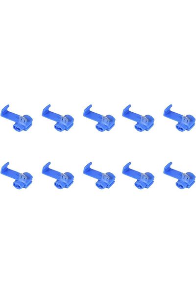 STOREMAX Jvnnastore Lua 10 Pieces, Interlocking Scotch, Cable Connector, Terminal Block, Cable Splicing Connection, Easy