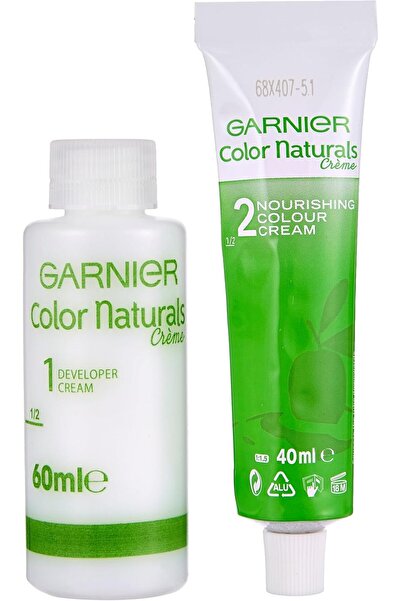 YUC3L Color Naturals Permanent Hair Dye - Deep Ash / Light Brown 5.1 (Pack of 2)