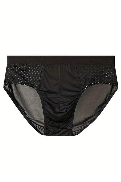 Bare & Bold Comfortable Slip for Men, High Elasticity, Solid Color, Breathable, Polyester Elastane