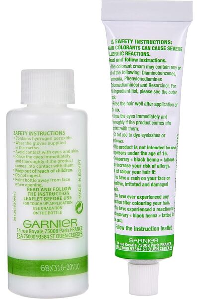 YUC3L Color Naturals Permanent Hair Dye - Deep Ash / Light Brown 5.1 (Pack of 2)